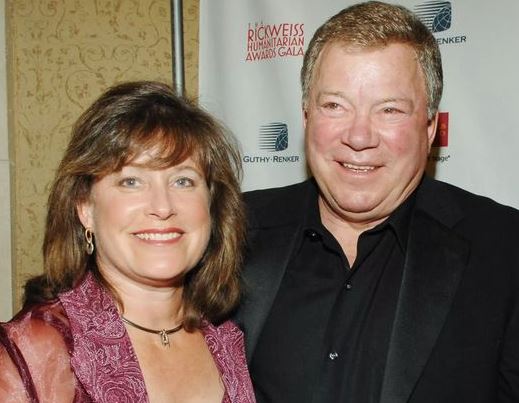 Leslie Carol Shatner with her father William Shatner
